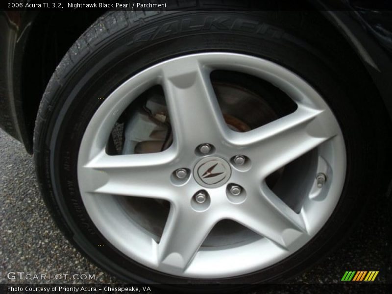 Nighthawk Black Pearl / Parchment 2006 Acura TL 3.2