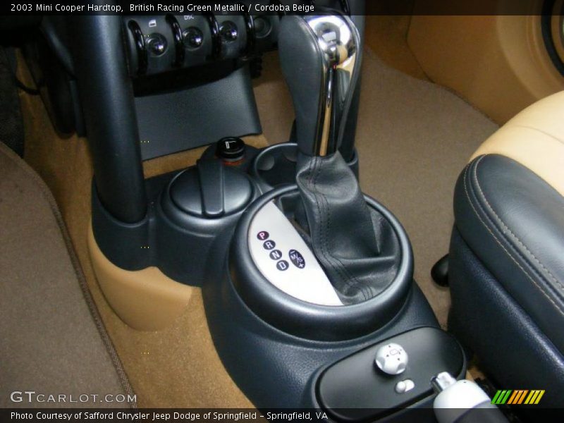 British Racing Green Metallic / Cordoba Beige 2003 Mini Cooper Hardtop