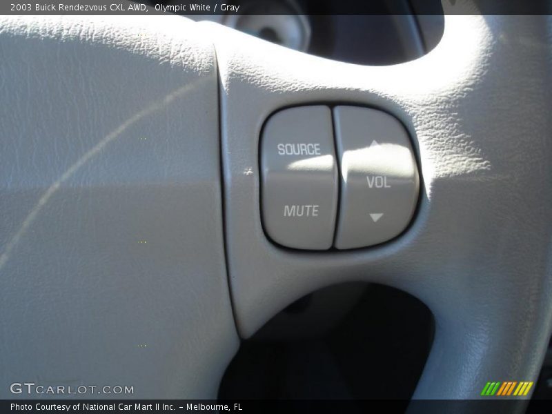 Olympic White / Gray 2003 Buick Rendezvous CXL AWD