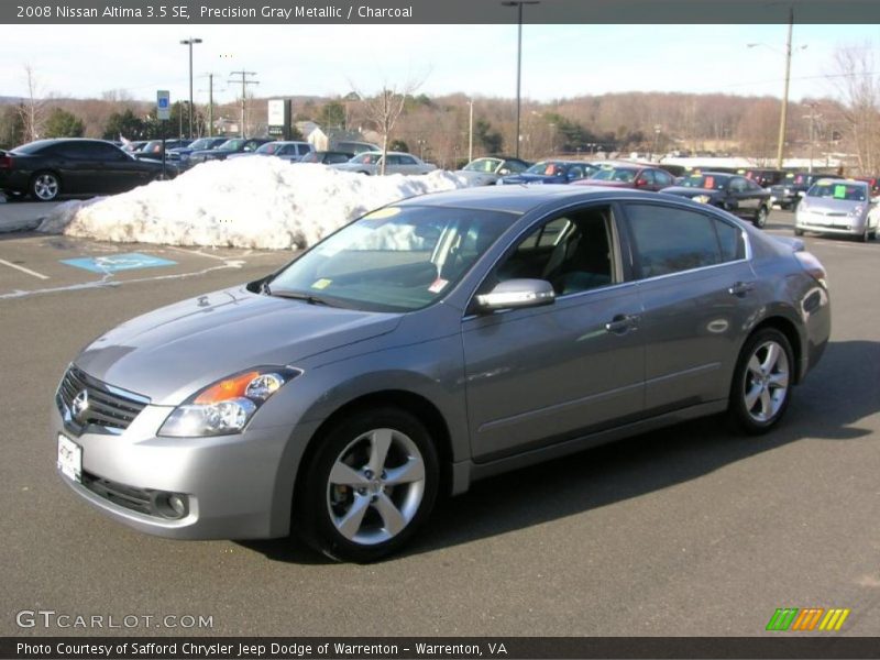 Precision Gray Metallic / Charcoal 2008 Nissan Altima 3.5 SE