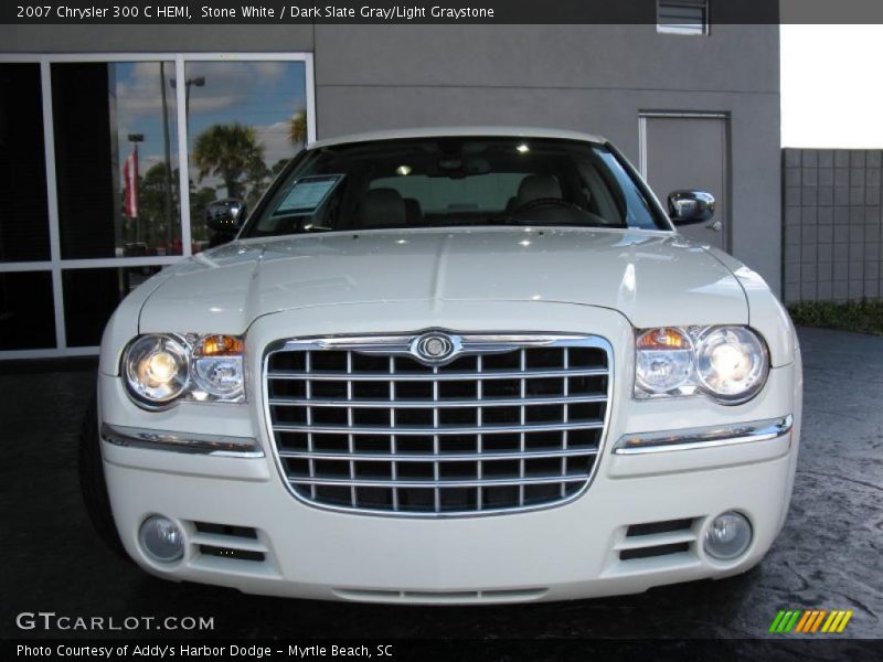 Stone White / Dark Slate Gray/Light Graystone 2007 Chrysler 300 C HEMI