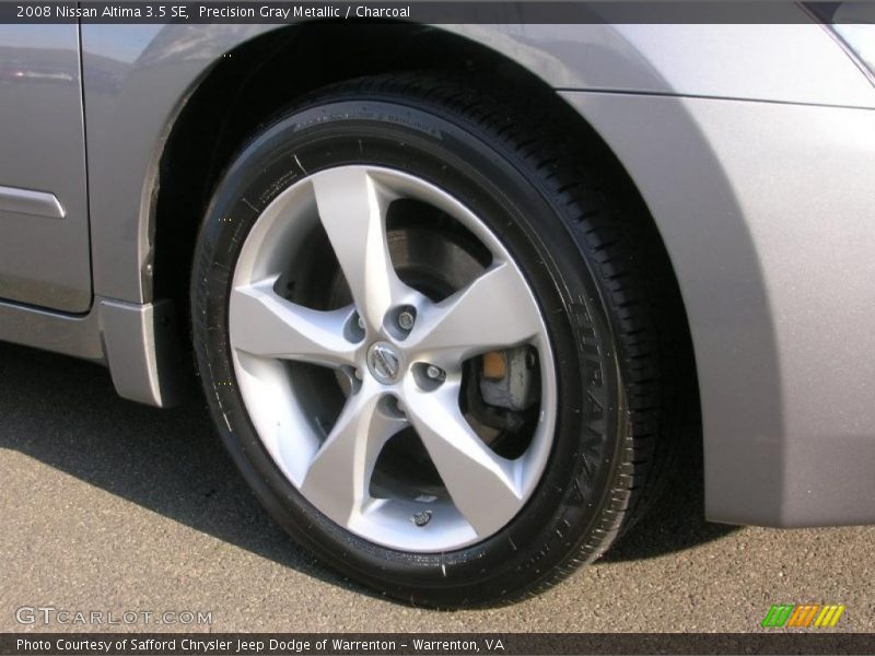 Precision Gray Metallic / Charcoal 2008 Nissan Altima 3.5 SE