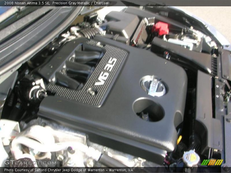 Precision Gray Metallic / Charcoal 2008 Nissan Altima 3.5 SE