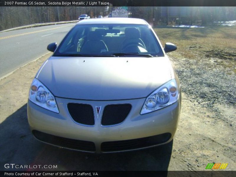 Sedona Beige Metallic / Light Taupe 2007 Pontiac G6 Sedan
