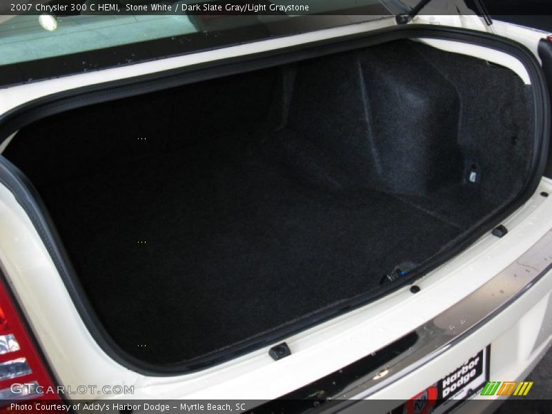 Stone White / Dark Slate Gray/Light Graystone 2007 Chrysler 300 C HEMI