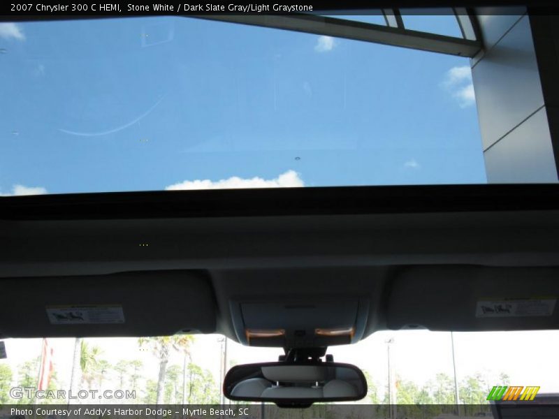 Stone White / Dark Slate Gray/Light Graystone 2007 Chrysler 300 C HEMI