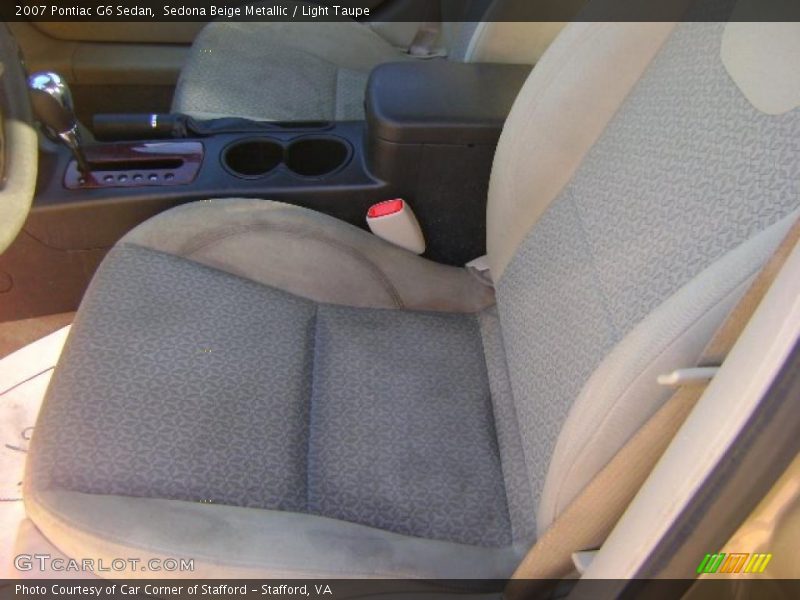 Sedona Beige Metallic / Light Taupe 2007 Pontiac G6 Sedan