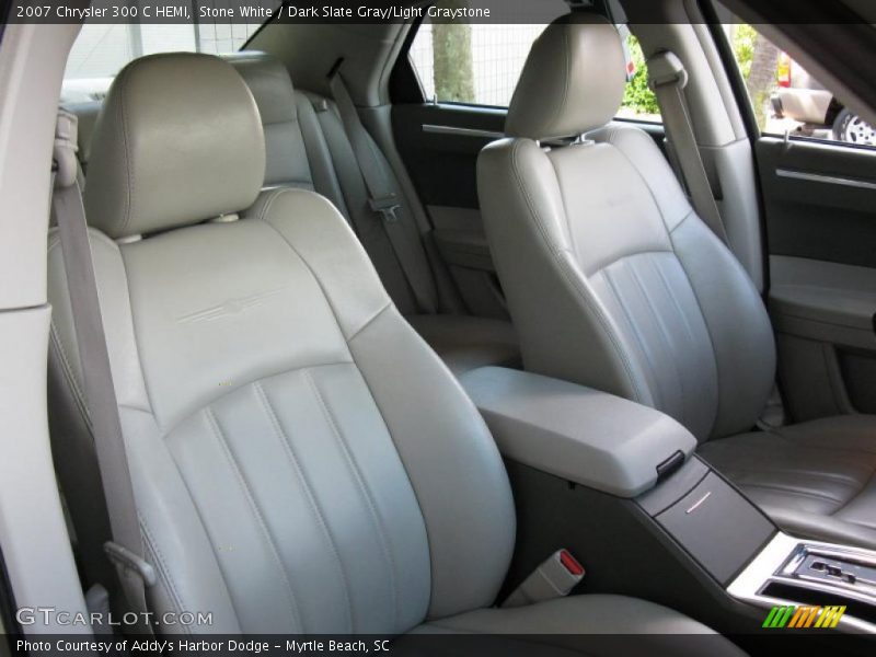 Stone White / Dark Slate Gray/Light Graystone 2007 Chrysler 300 C HEMI