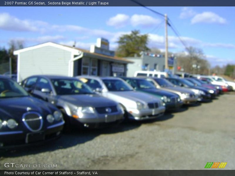 Sedona Beige Metallic / Light Taupe 2007 Pontiac G6 Sedan