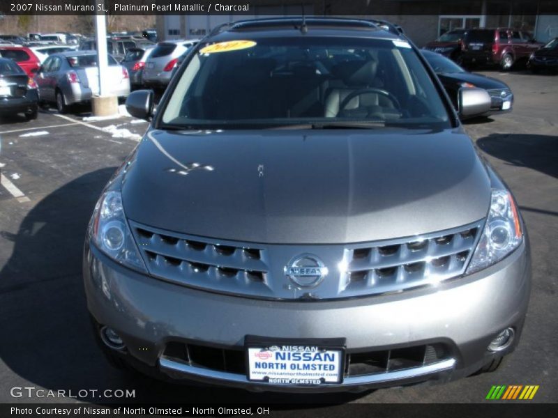Platinum Pearl Matallic / Charcoal 2007 Nissan Murano SL