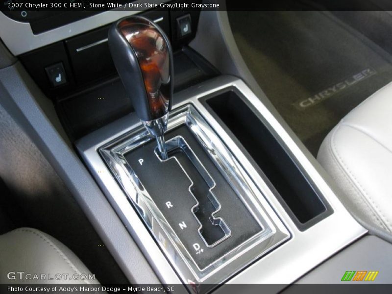Stone White / Dark Slate Gray/Light Graystone 2007 Chrysler 300 C HEMI