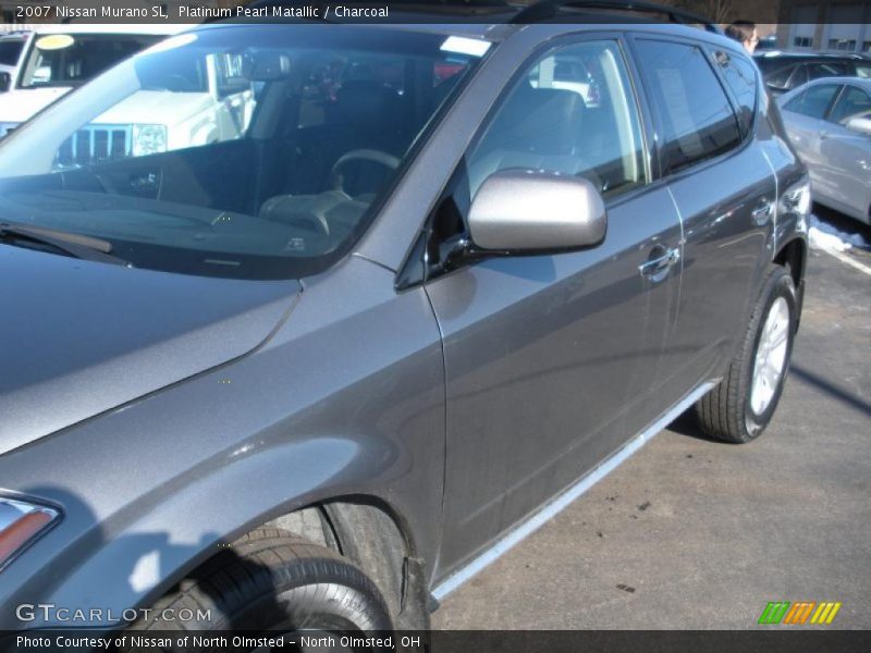 Platinum Pearl Matallic / Charcoal 2007 Nissan Murano SL