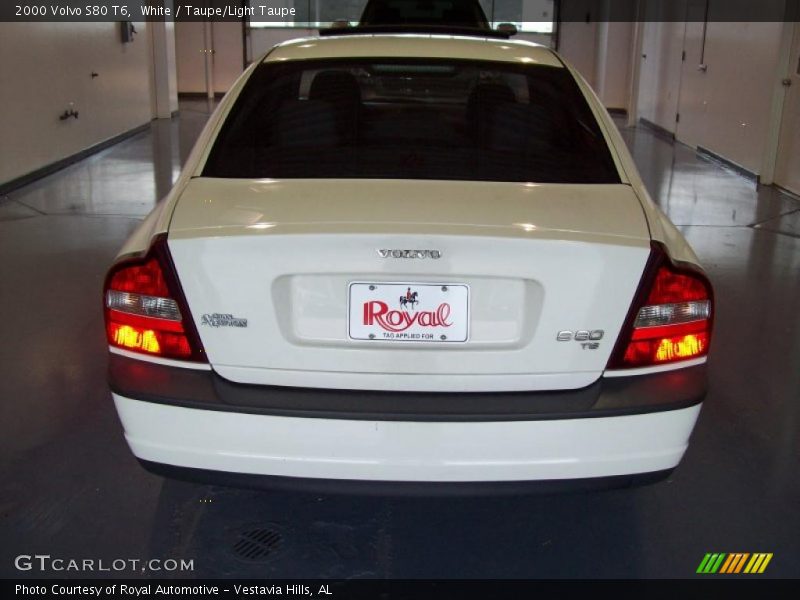 White / Taupe/Light Taupe 2000 Volvo S80 T6
