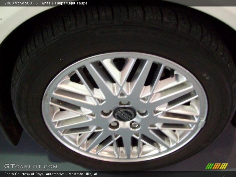 White / Taupe/Light Taupe 2000 Volvo S80 T6