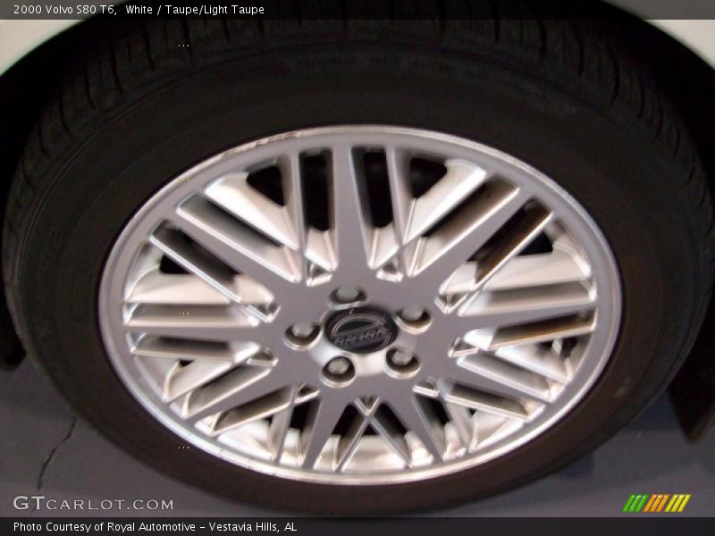 White / Taupe/Light Taupe 2000 Volvo S80 T6