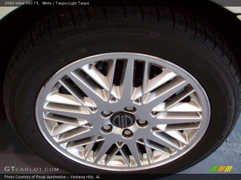 White / Taupe/Light Taupe 2000 Volvo S80 T6