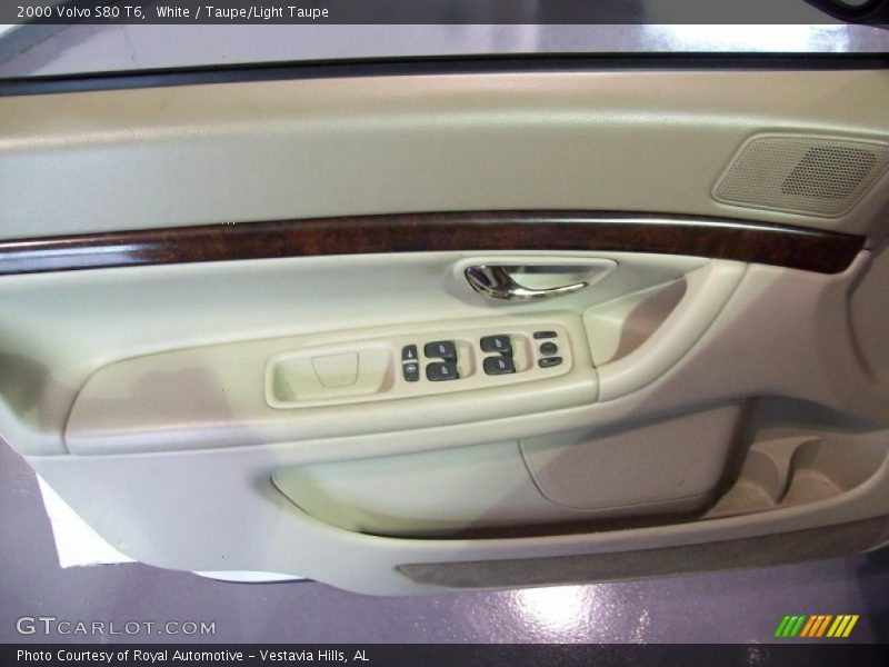 White / Taupe/Light Taupe 2000 Volvo S80 T6