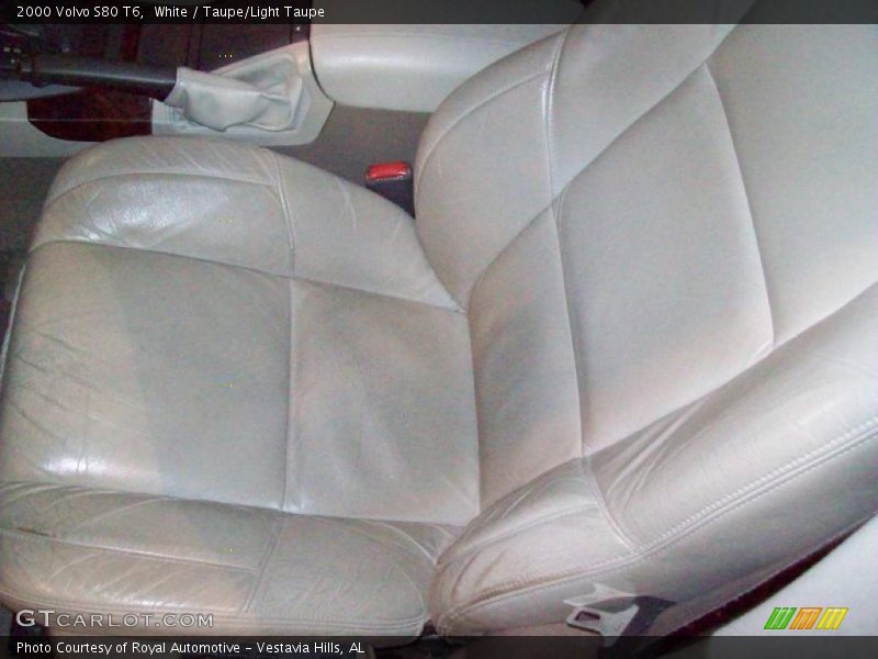White / Taupe/Light Taupe 2000 Volvo S80 T6