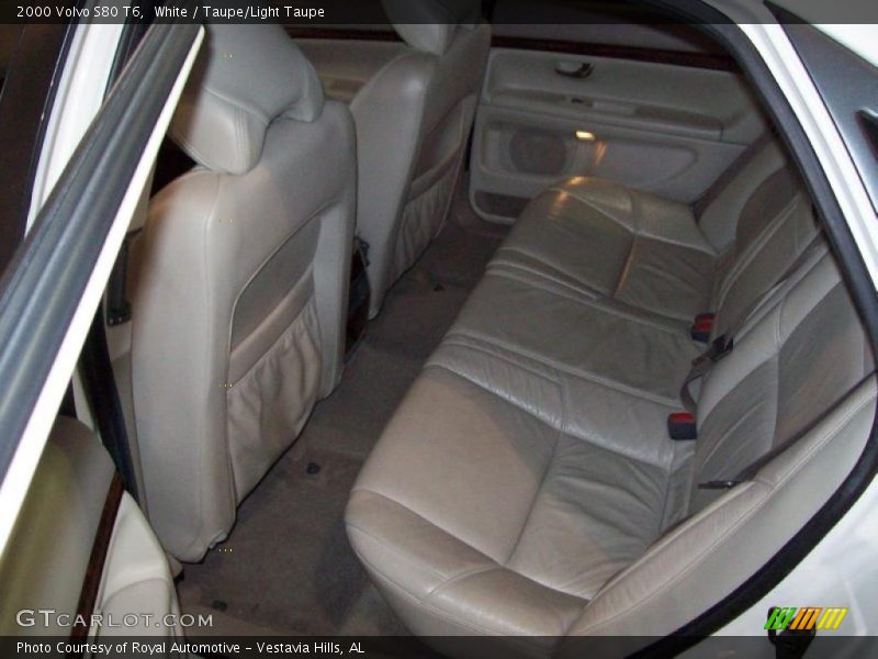 White / Taupe/Light Taupe 2000 Volvo S80 T6