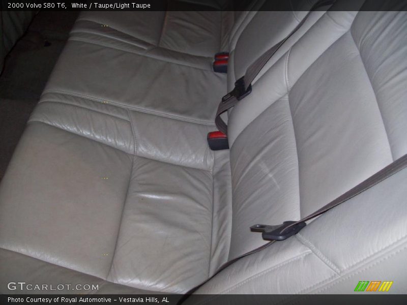 White / Taupe/Light Taupe 2000 Volvo S80 T6