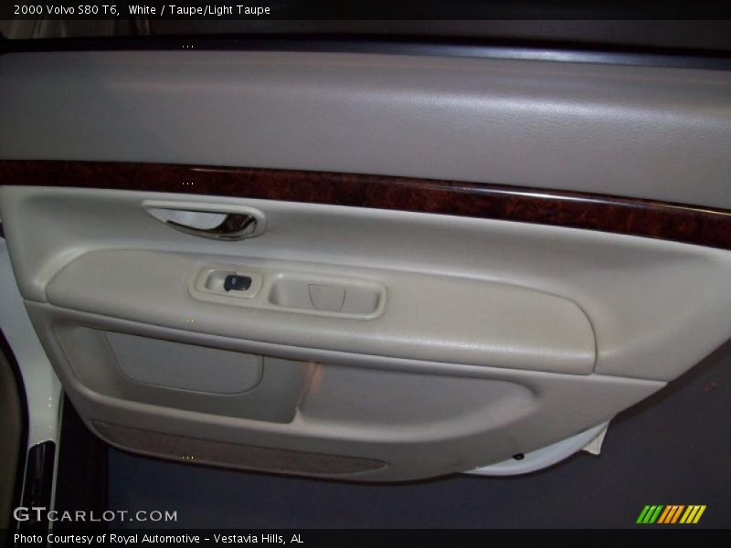 White / Taupe/Light Taupe 2000 Volvo S80 T6