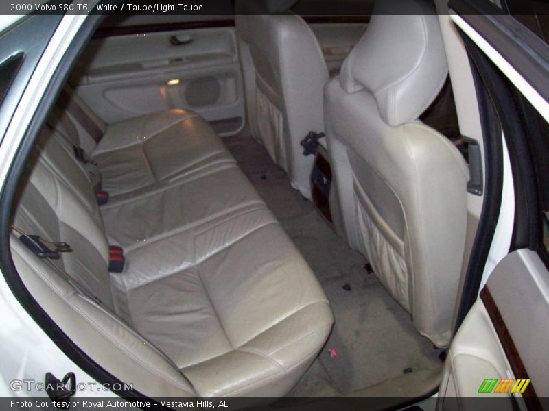 White / Taupe/Light Taupe 2000 Volvo S80 T6