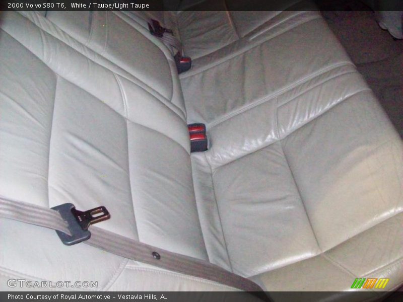 White / Taupe/Light Taupe 2000 Volvo S80 T6