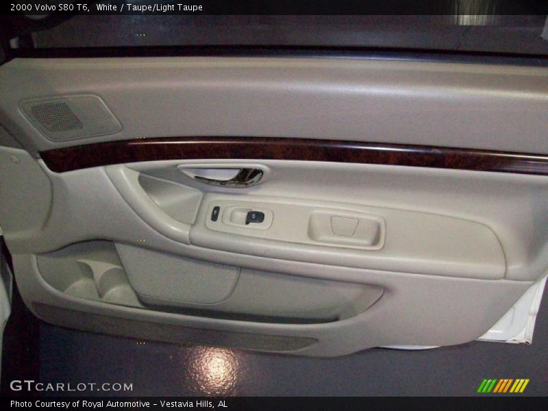 White / Taupe/Light Taupe 2000 Volvo S80 T6