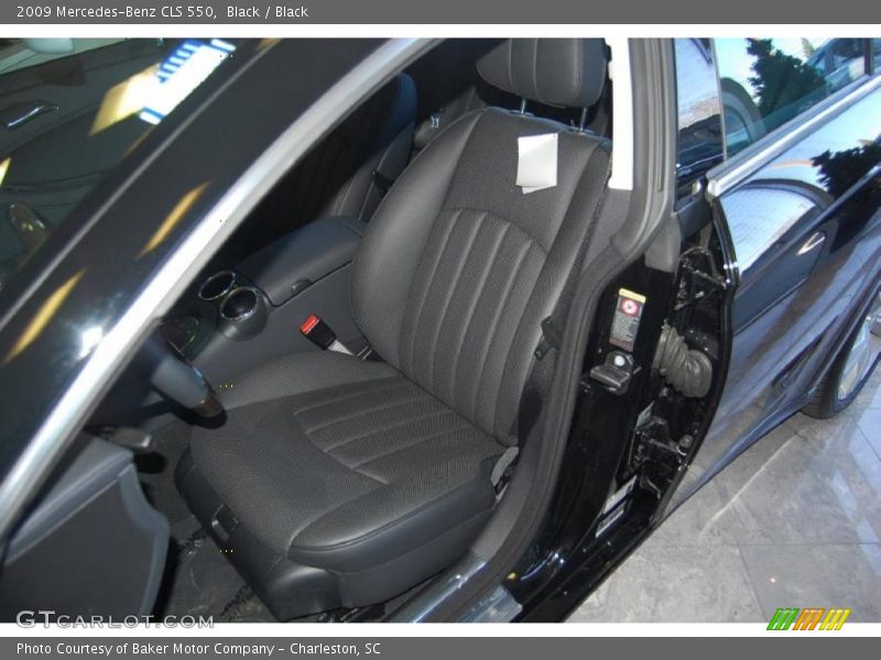 Black / Black 2009 Mercedes-Benz CLS 550