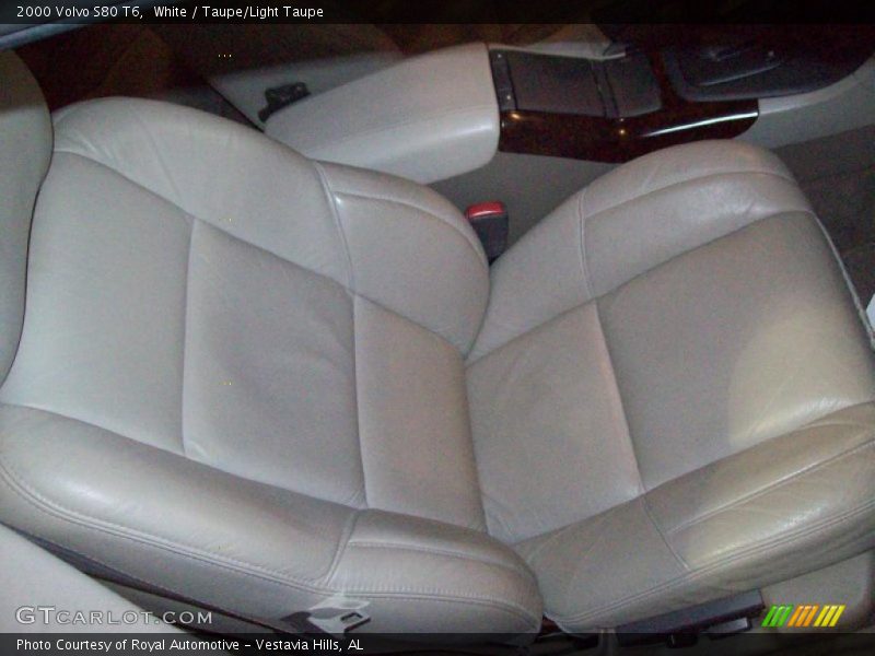 White / Taupe/Light Taupe 2000 Volvo S80 T6