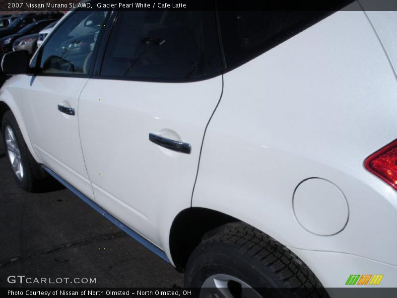 Glacier Pearl White / Cafe Latte 2007 Nissan Murano SL AWD