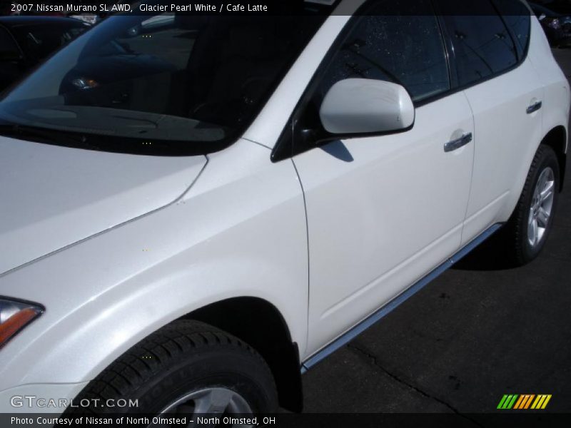 Glacier Pearl White / Cafe Latte 2007 Nissan Murano SL AWD