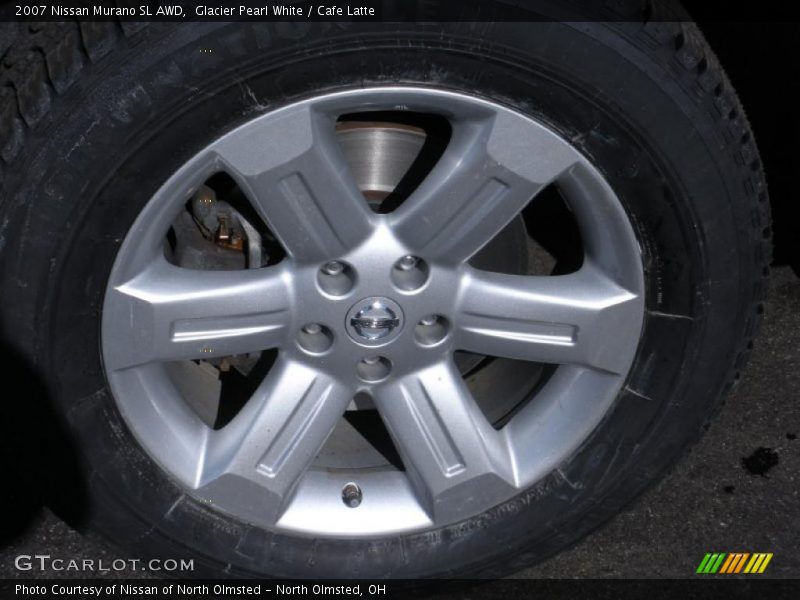 Glacier Pearl White / Cafe Latte 2007 Nissan Murano SL AWD