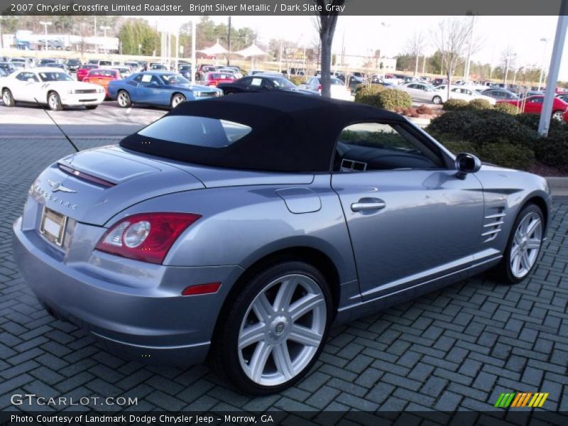 Bright Silver Metallic / Dark Slate Gray 2007 Chrysler Crossfire Limited Roadster