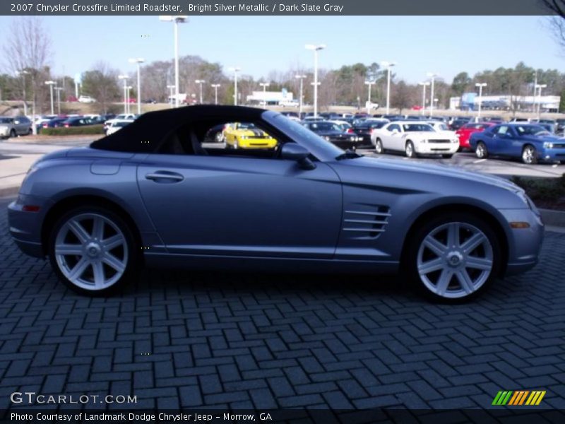 Bright Silver Metallic / Dark Slate Gray 2007 Chrysler Crossfire Limited Roadster