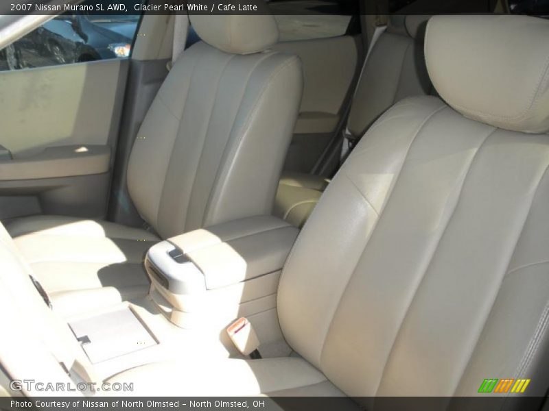 Glacier Pearl White / Cafe Latte 2007 Nissan Murano SL AWD