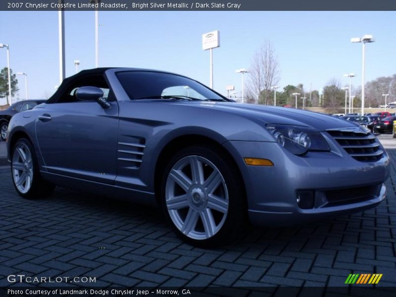 Bright Silver Metallic / Dark Slate Gray 2007 Chrysler Crossfire Limited Roadster