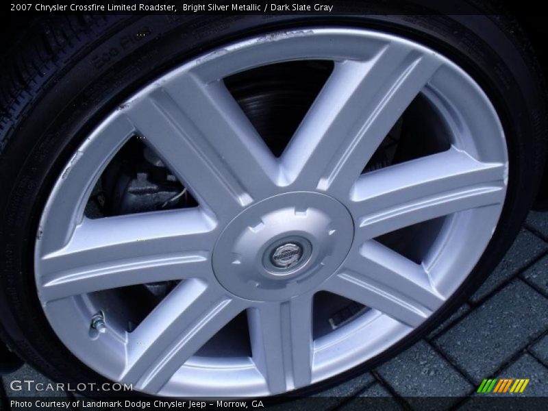 Bright Silver Metallic / Dark Slate Gray 2007 Chrysler Crossfire Limited Roadster