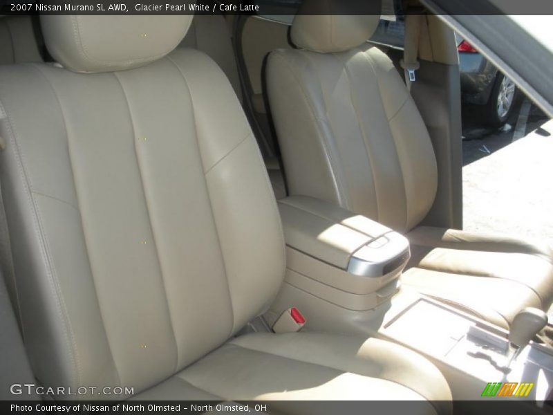 Glacier Pearl White / Cafe Latte 2007 Nissan Murano SL AWD