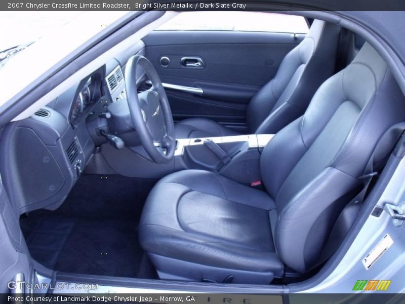 Bright Silver Metallic / Dark Slate Gray 2007 Chrysler Crossfire Limited Roadster