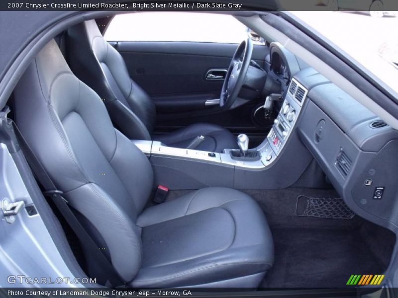 Bright Silver Metallic / Dark Slate Gray 2007 Chrysler Crossfire Limited Roadster