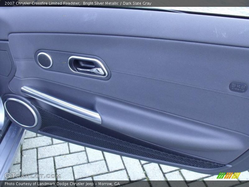 Bright Silver Metallic / Dark Slate Gray 2007 Chrysler Crossfire Limited Roadster