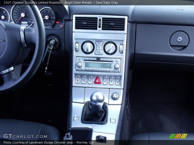 Bright Silver Metallic / Dark Slate Gray 2007 Chrysler Crossfire Limited Roadster