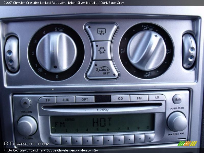 Bright Silver Metallic / Dark Slate Gray 2007 Chrysler Crossfire Limited Roadster