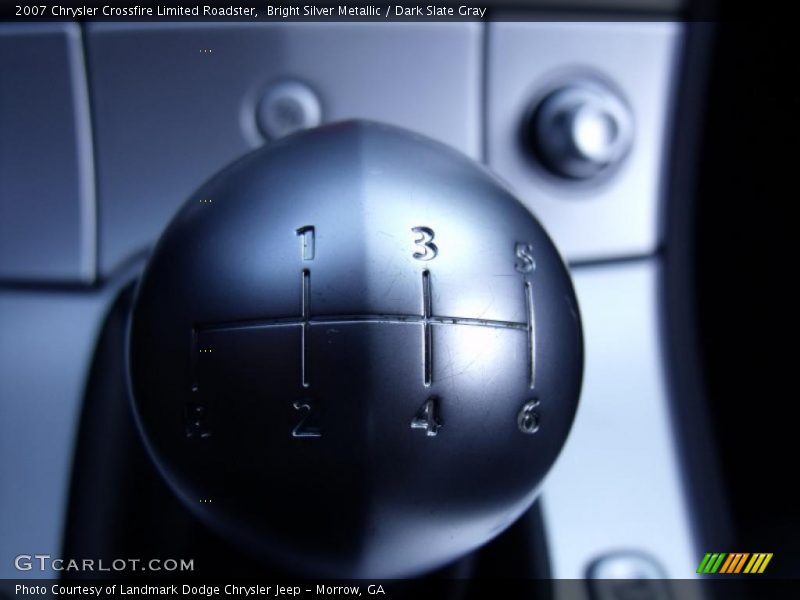 Bright Silver Metallic / Dark Slate Gray 2007 Chrysler Crossfire Limited Roadster