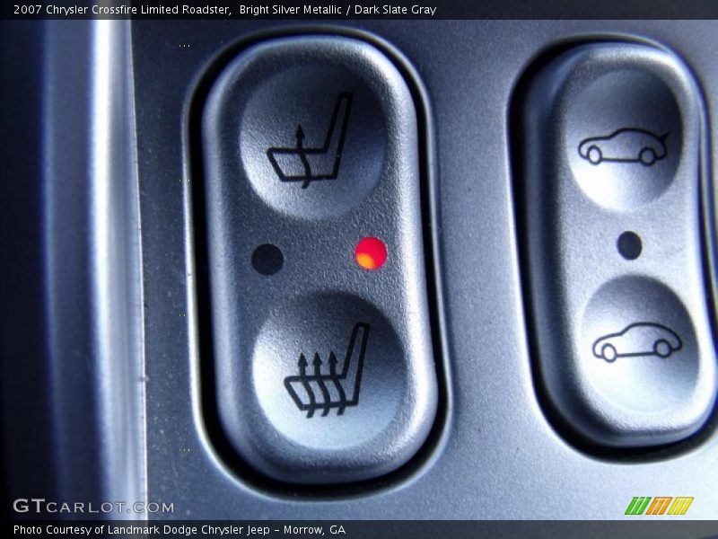 Bright Silver Metallic / Dark Slate Gray 2007 Chrysler Crossfire Limited Roadster