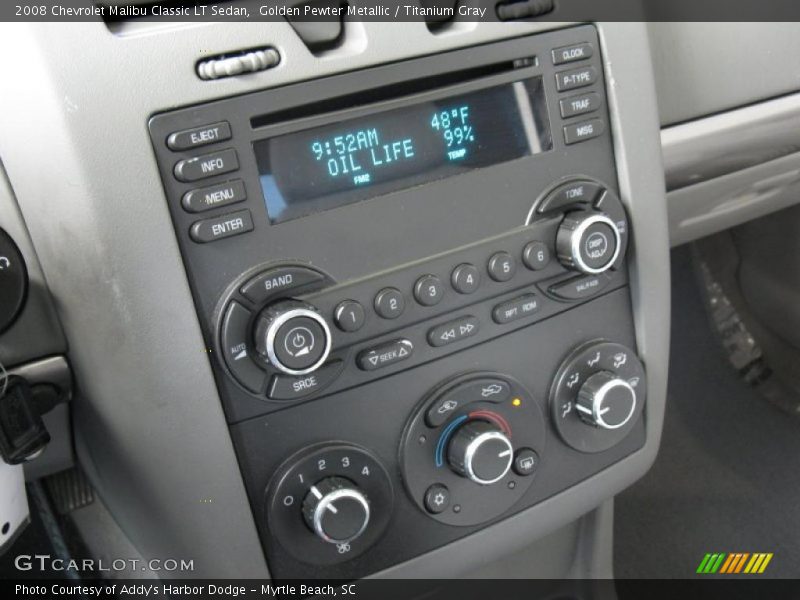 Golden Pewter Metallic / Titanium Gray 2008 Chevrolet Malibu Classic LT Sedan