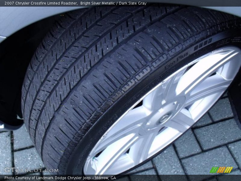 Bright Silver Metallic / Dark Slate Gray 2007 Chrysler Crossfire Limited Roadster