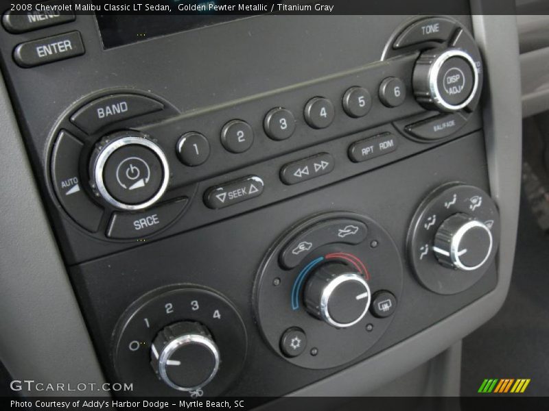 Golden Pewter Metallic / Titanium Gray 2008 Chevrolet Malibu Classic LT Sedan