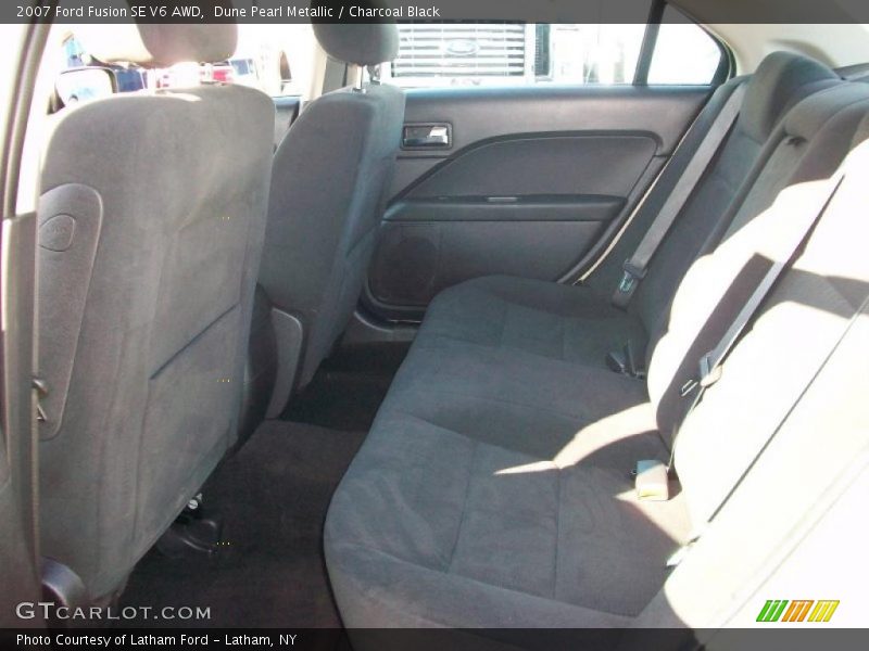 Dune Pearl Metallic / Charcoal Black 2007 Ford Fusion SE V6 AWD